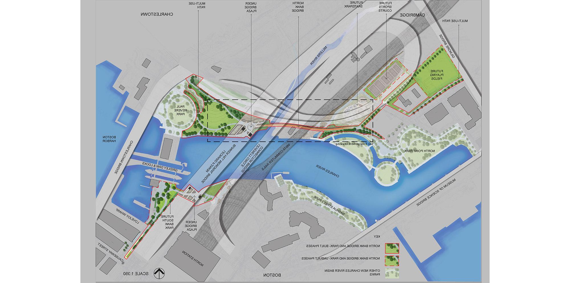 North Bank Bridge rendering. For full text, download project PDF below.